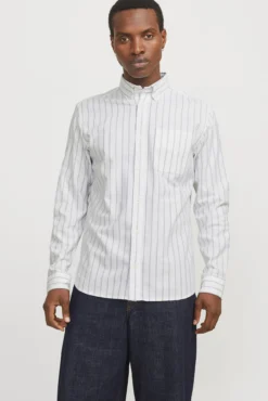 Camisa oxford slim fit