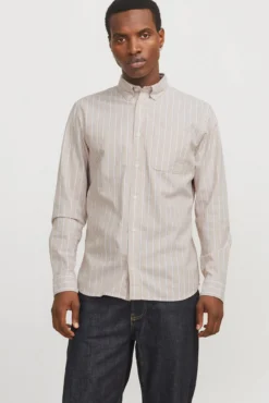 Camisa oxford slim fit