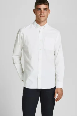 Camisa oxford slim fit