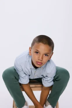 Camisa pinpoint raya niño