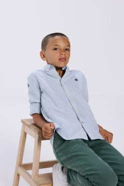 Camisa pinpoint raya niño
