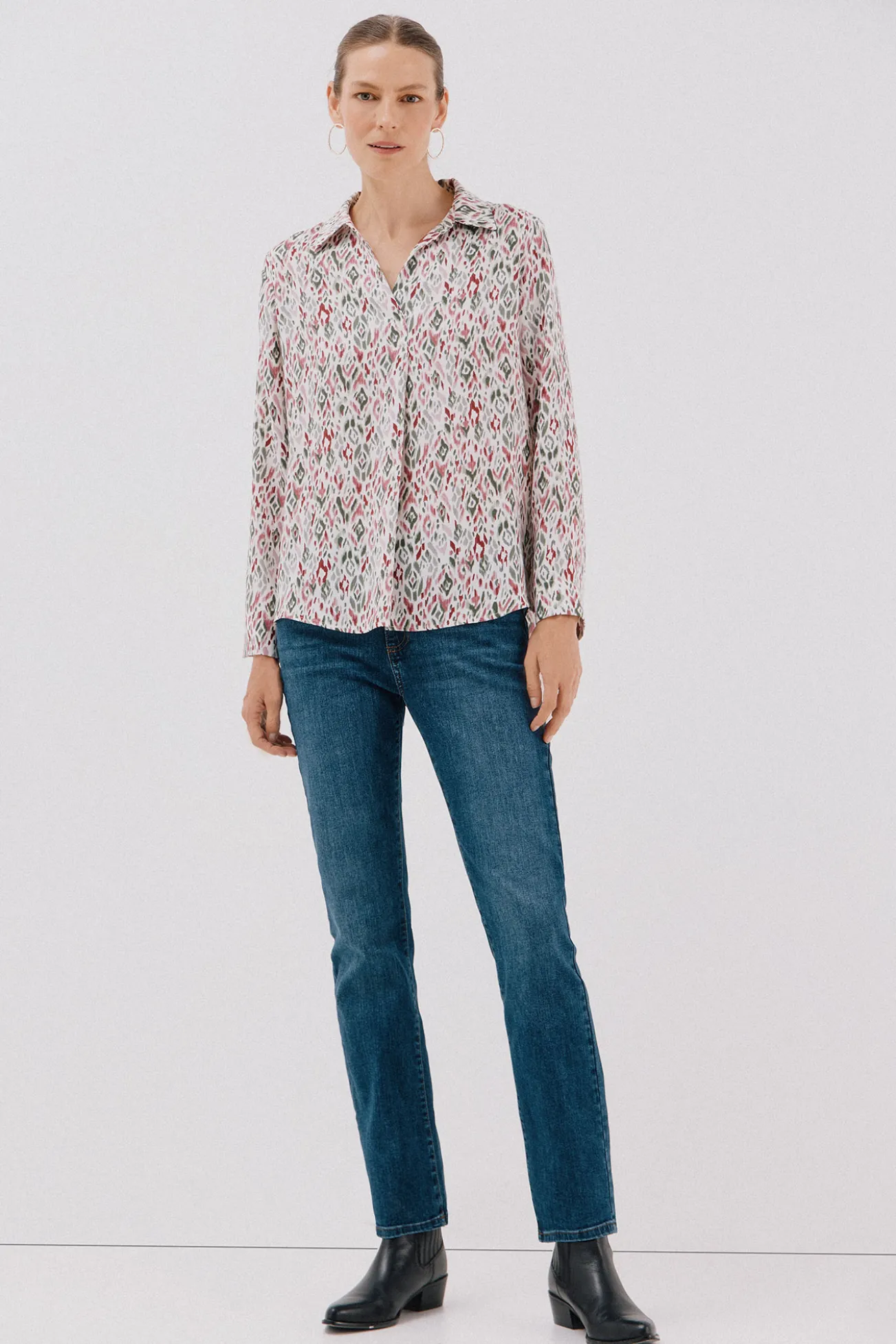Camisa pliegue