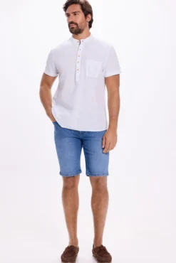Camisa Polo Mao