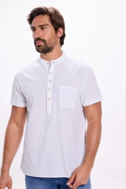 Camisa Polo Mao