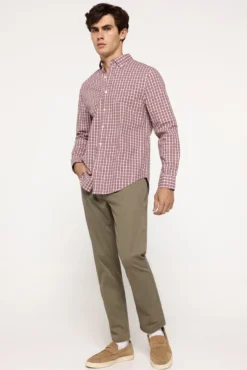 Camisa Popelín Cuadros