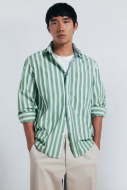 Camisa popelín rayas