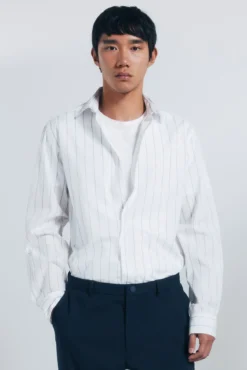 Camisa popelín rayas