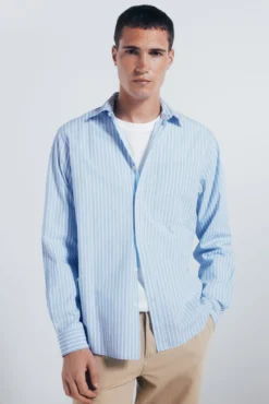 Camisa popelín rayas