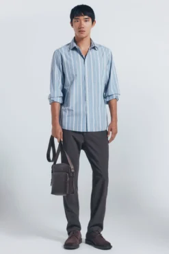 Camisa popelín rayas