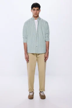 Camisa popelín rayas