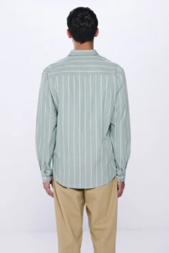 Camisa popelín rayas