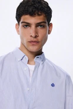 Camisa popelín rayas