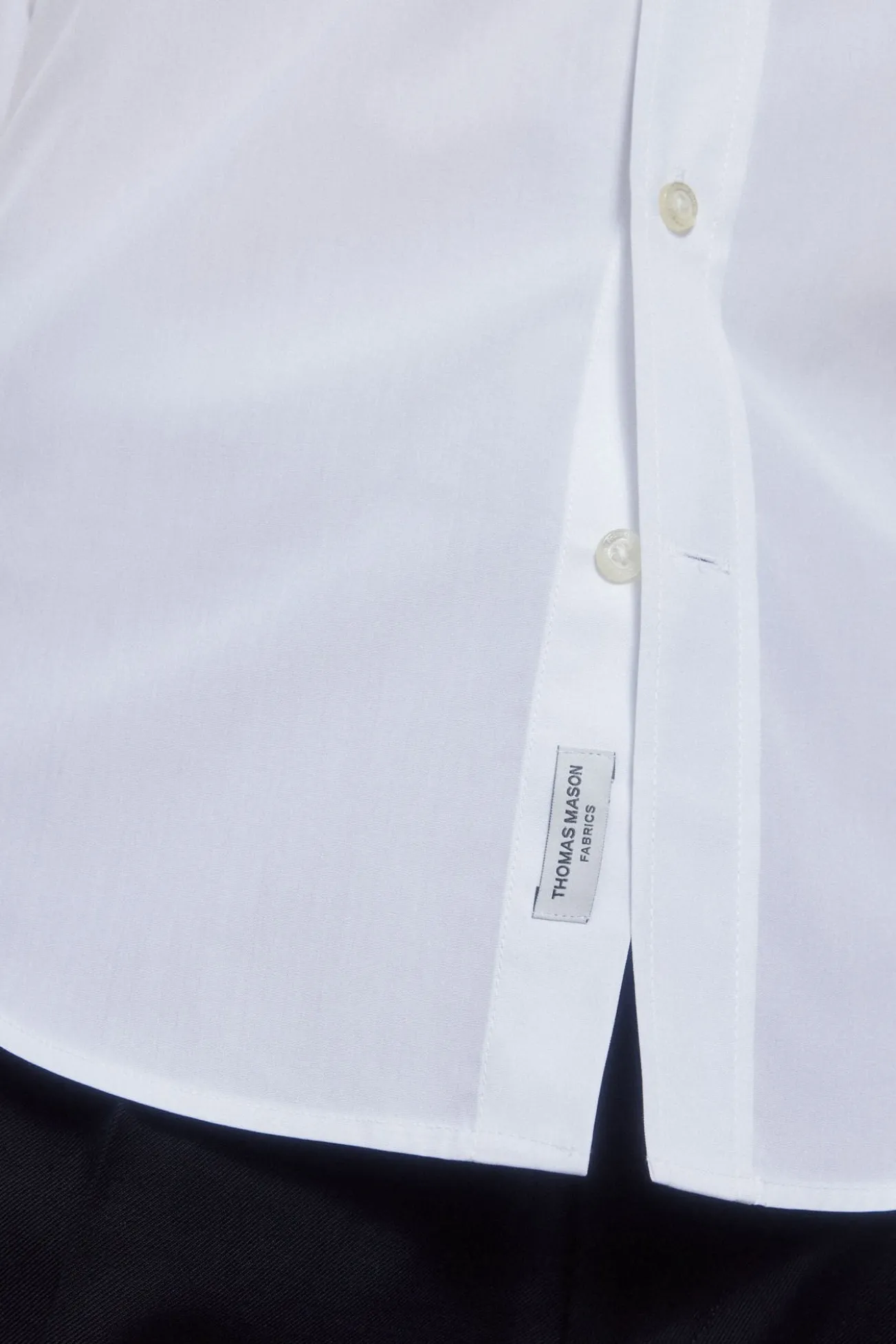 Camisa popelín tejido italiano