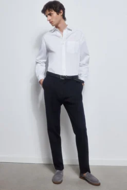Camisa popelín tejido italiano