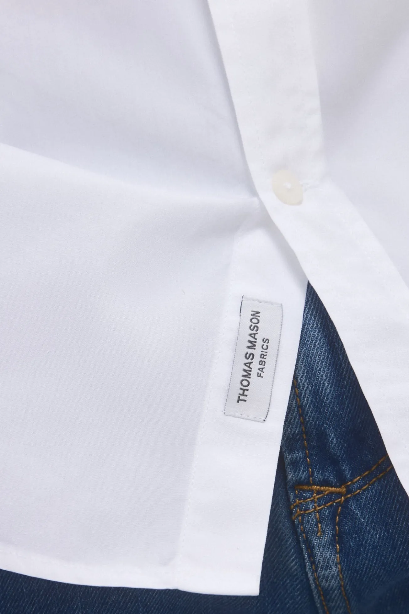 Camisa popelín tejido italiano
