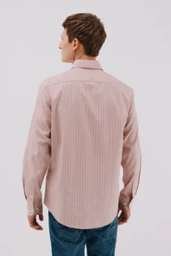 Camisa rayas algodón tencel