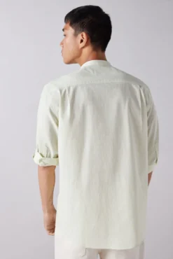 Camisa rayas manga 3/4