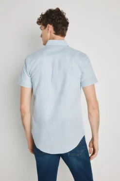 Camisa rayas manga corta