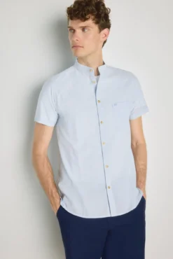 Camisa rayas manga corta