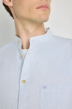 Camisa rayas manga corta