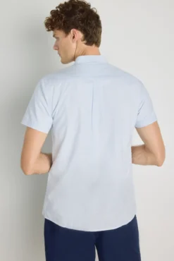 Camisa rayas manga corta