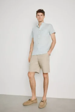 Camisa rayas manga corta