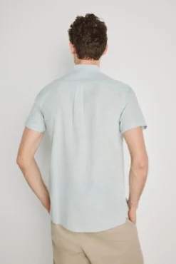 Camisa rayas manga corta