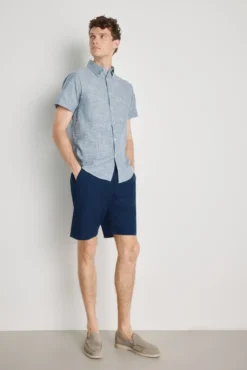 Camisa rayas manga corta