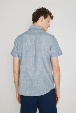 Camisa rayas manga corta