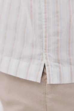 Camisa rayas manga corta