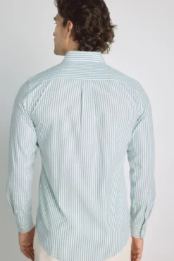 Camisa rayas manga larga