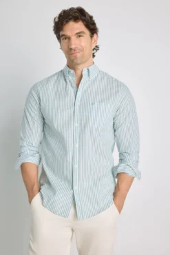 Camisa rayas manga larga