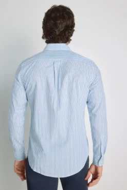 Camisa rayas manga larga