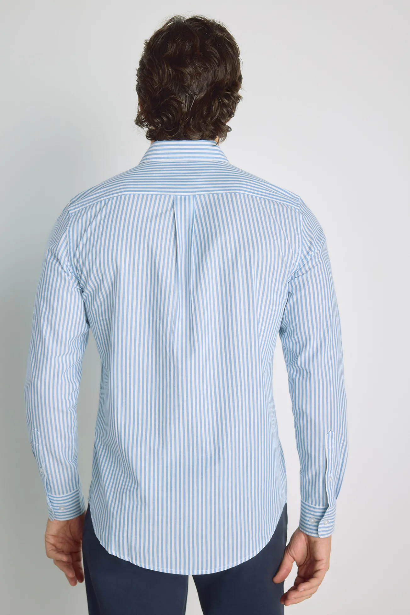 Camisa rayas manga larga
