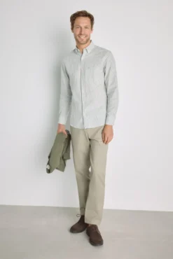 Camisa rayas manga larga