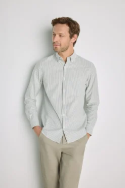 Camisa rayas manga larga