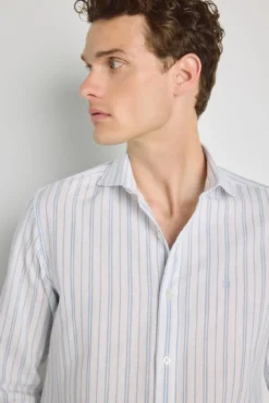 Camisa rayas manga larga