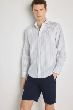 Camisa rayas manga larga