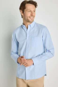 Camisa rayas manga larga
