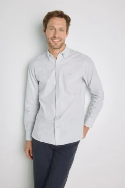 Camisa rayas manga larga