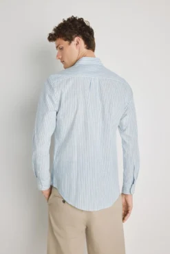 Camisa rayas manga larga
