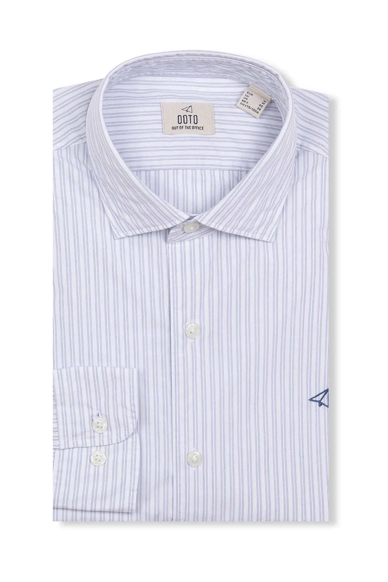 Camisa rayas popelín