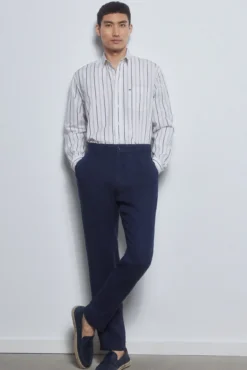 Camisa rayas tejido italiano