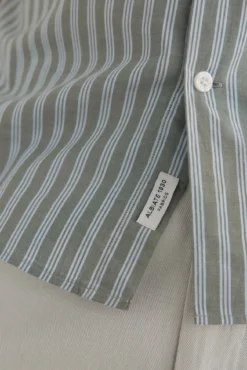 Camisa rayas tejido italiano