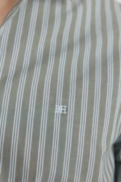 Camisa rayas tejido italiano