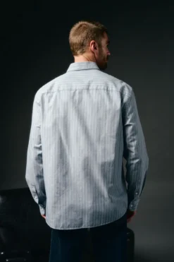 Camisa rayas twill
