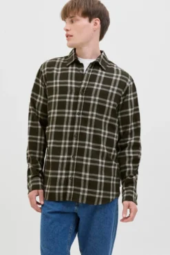 Camisa regular fit cuadros