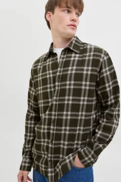 Camisa regular fit cuadros