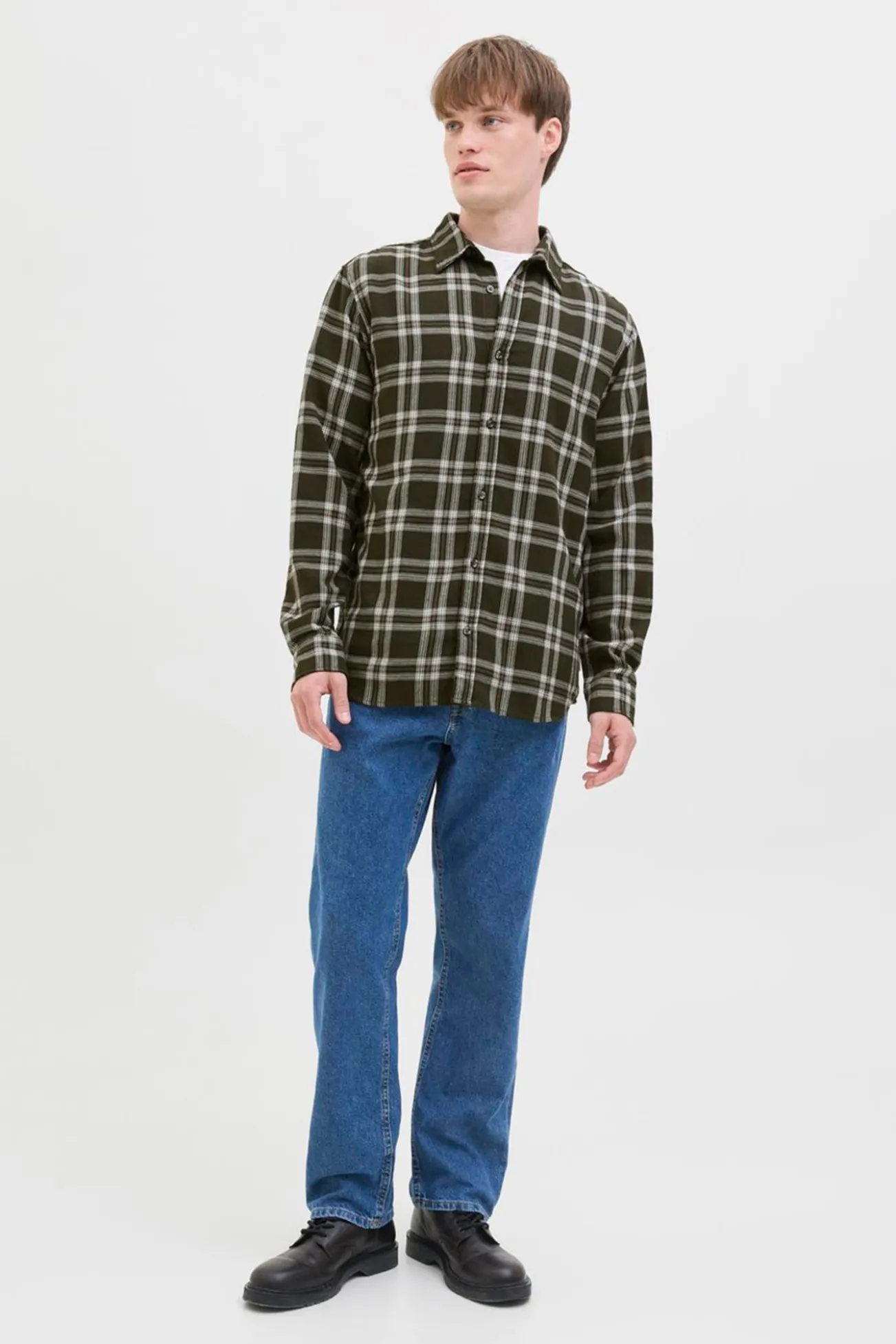 Camisa regular fit cuadros