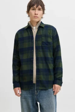 Camisa regular fit cuadros